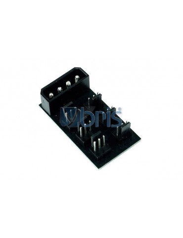 Phobya Splitter  da 1x4Pin Molex a 6x 3Pin Fan  PCB