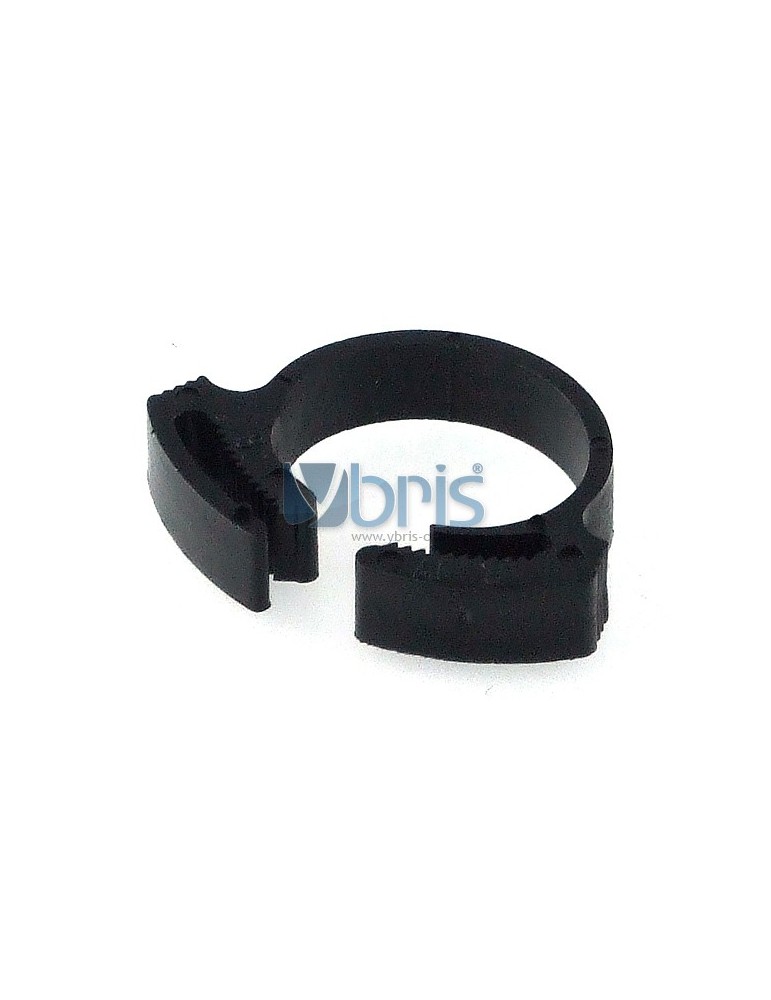 hose clamp 17 - 19mm plastic black Phobya - 1