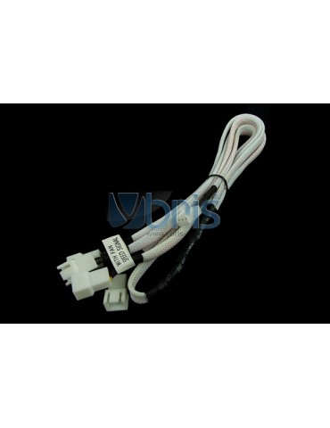 Phobya Y-cable 3Pin Molex to 4x 3Pin Molex 60cm - UV White