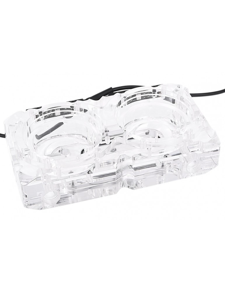 Alphacool Eisdecke Dual D5 RGB Top Acrilico (V.4) Alphacool - 3