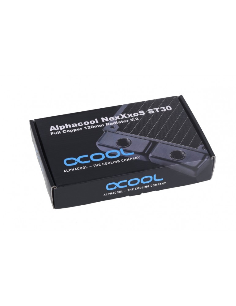 Alphacool NexXxoS ST30 Full Copper 120mm radiator V.2 Alphacool - 7