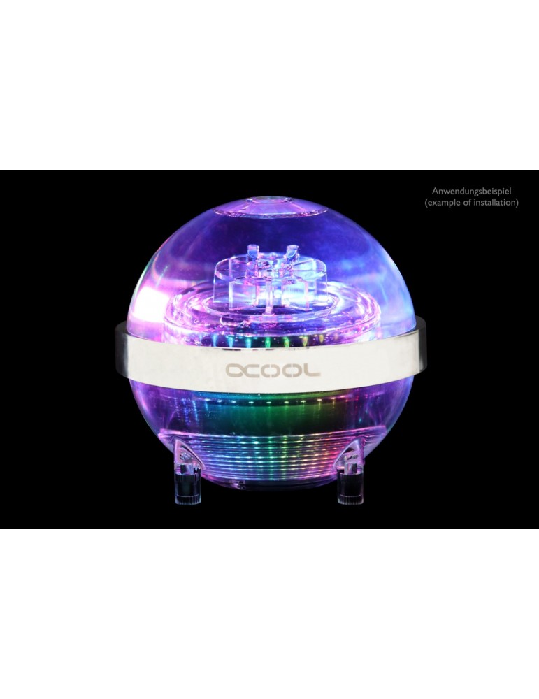 Alphacool Eisball D5 TOP D-RGB - Acrilico (D5/VPP655 non inclusa) Alphacool - 1