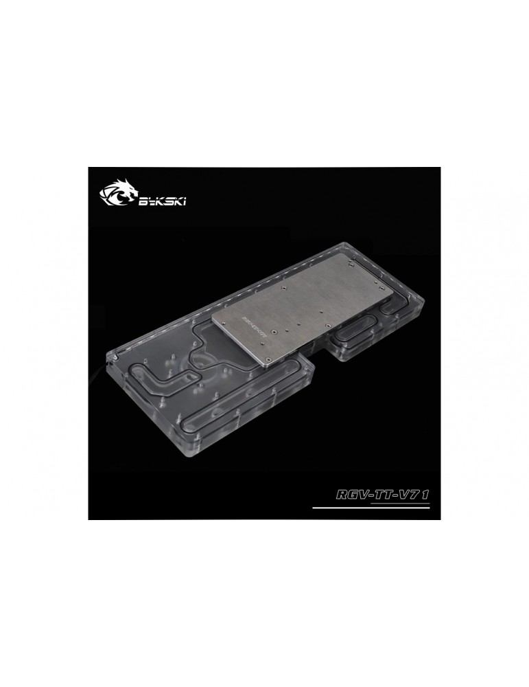 Bykski RGV-TT-V71 Distribution Plate Thermaltake View 71 Distro Plate - RGW 5V Bykski - 4