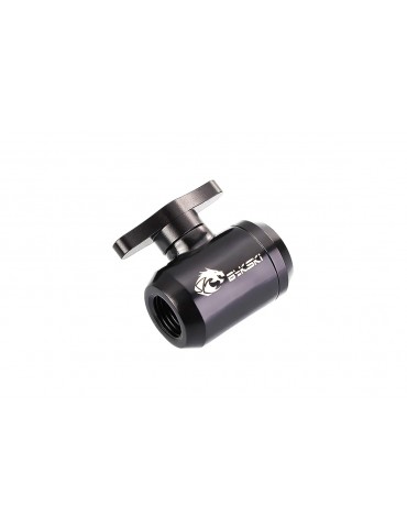 Bykski Rubinetto 1/4G F/F - Black - B-DV-CE-BK