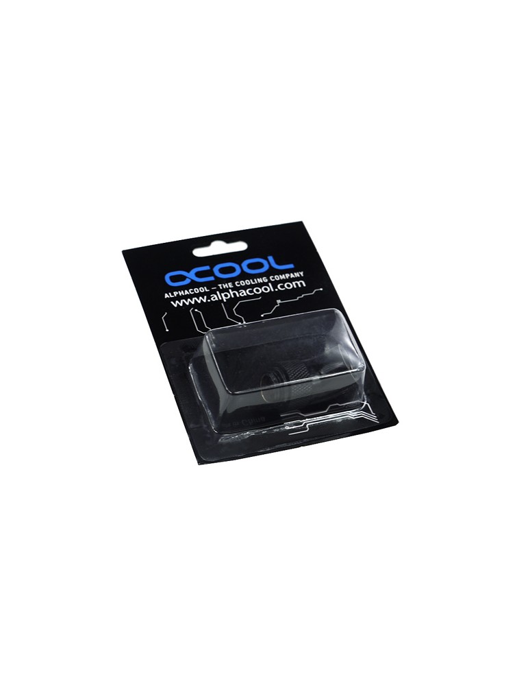 Alphacool Raccordo 45°snodato G1/4 attacco femmina G1/4 Deep Black Alphacool - 3