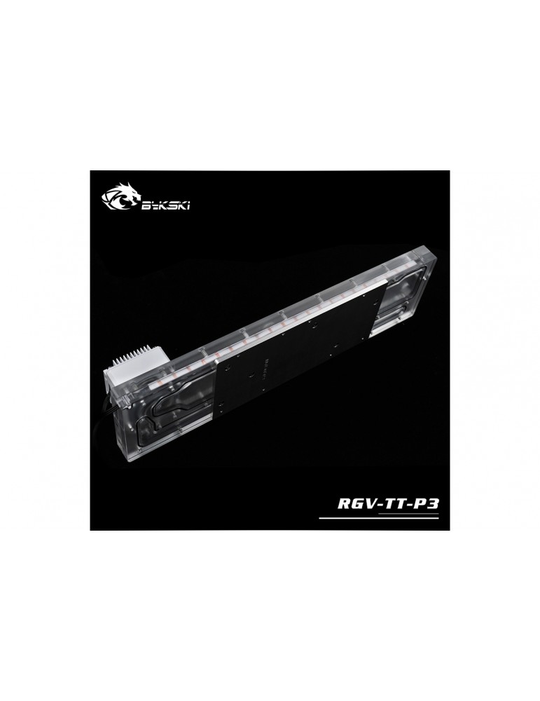 Bykski RGV-TT-P3 Distribution Plate Thermaltake P3 Distro Plate - RGW 5V Bykski - 6