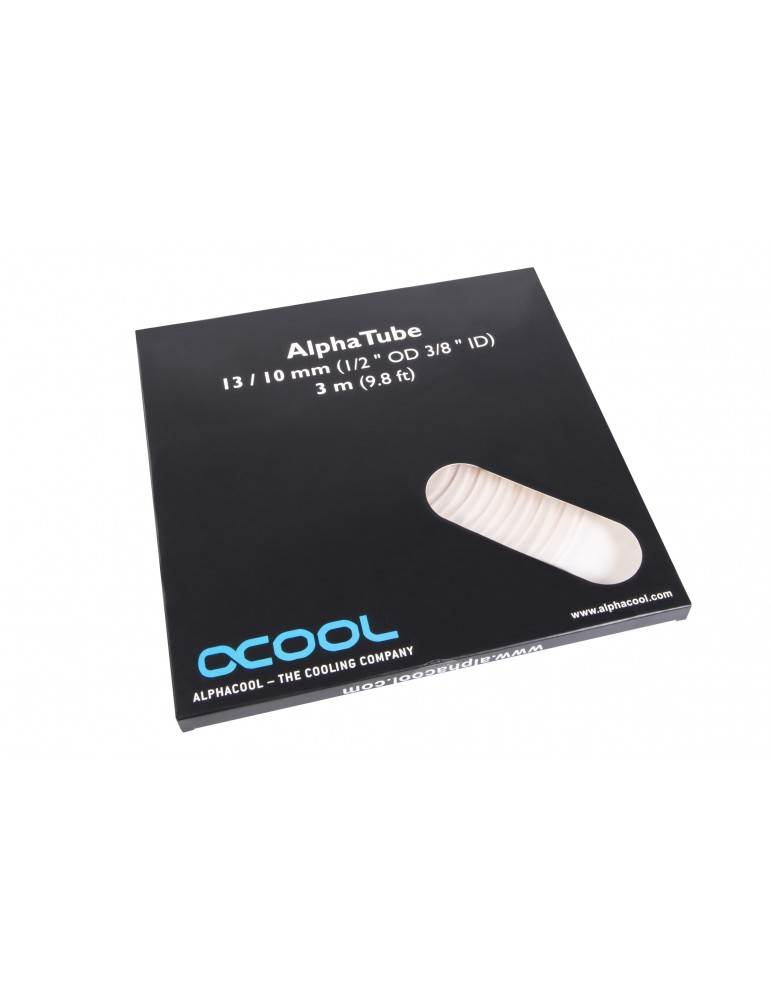 Alphacool tubo AlphaTube HF 10/13 (3/8"ID) - Ultra Clear 3 metri (9,8ft) Retailbox Alphacool - 2