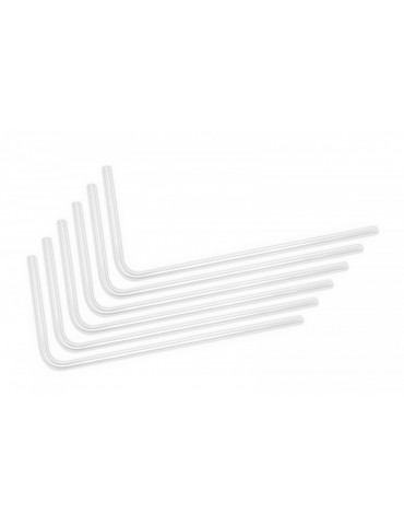 EK-Loop Tubo Rigido 16mm 0.8m Pre-piegato 90° - Acrylic (6pcs)