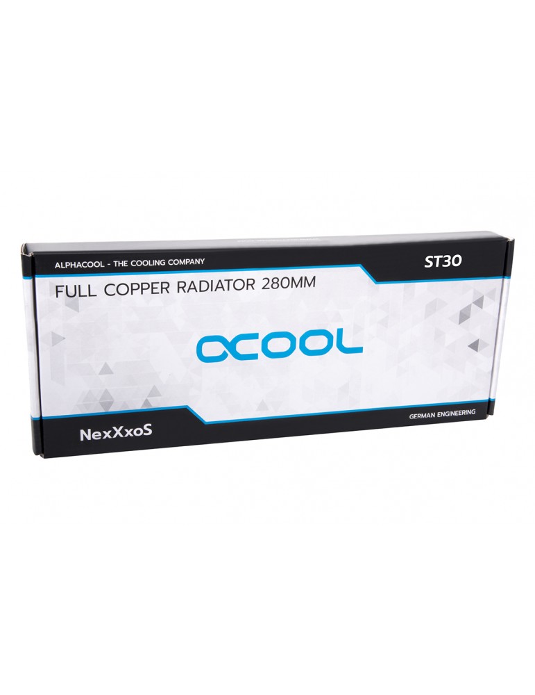 Alphacool NexXxoS ST30 Full Copper 280mm Radiator V.2 WHITE EDITION Alphacool - 9