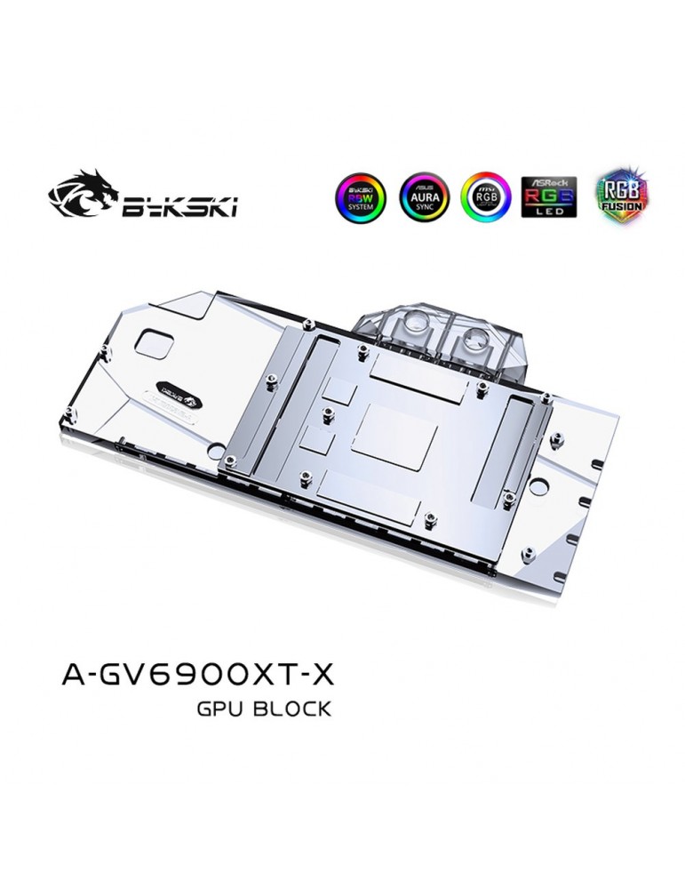 Bykski Waterblock Gigabyte RX6800 / 6800XT Gaming OC(incl. Backplate)  A-GV6900XT-X Bykski - 3