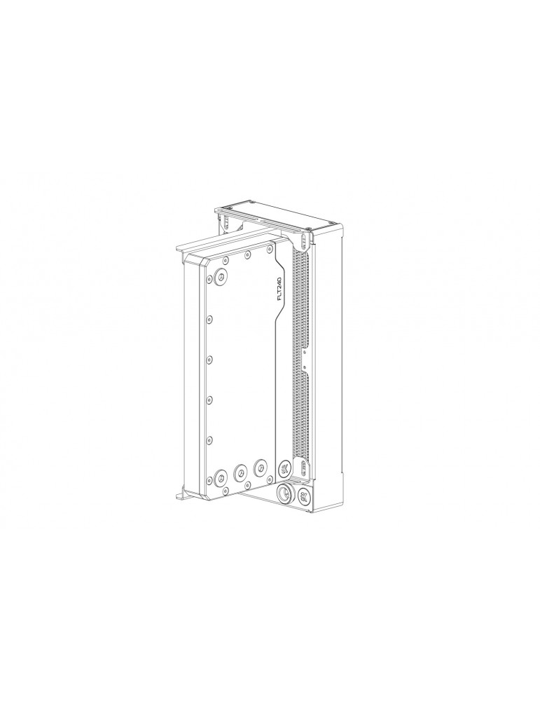 EK-Loop Staffa Angolare per FLT - 120mm EKWB - 5