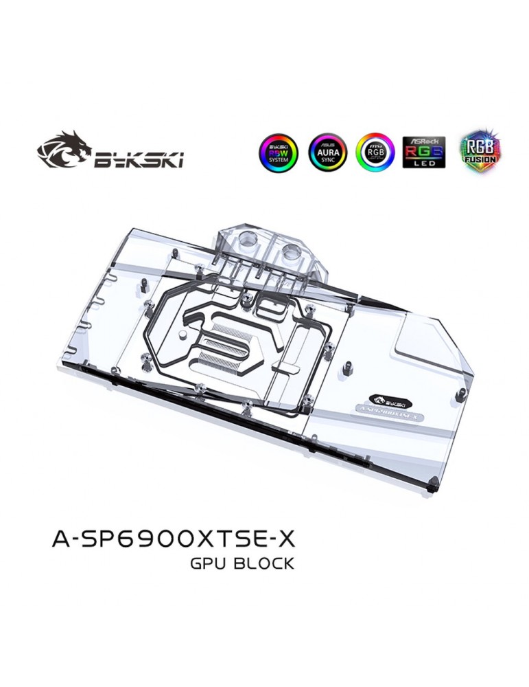 Bykski Sapphire RX6900XT Nitro+ SE (incl. Backplate)  A-SP6900XTSE-X Bykski - 2