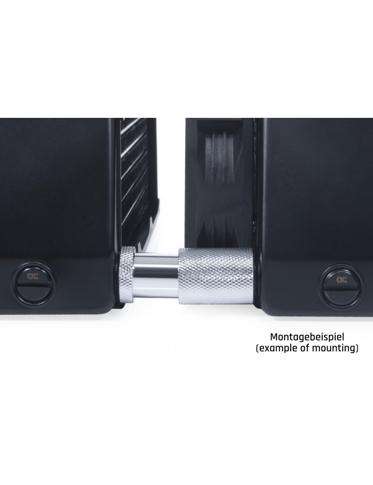 Alphacool Extender Telescopico 20mm G1/4 M/M  Deep Black Alphacool - 4