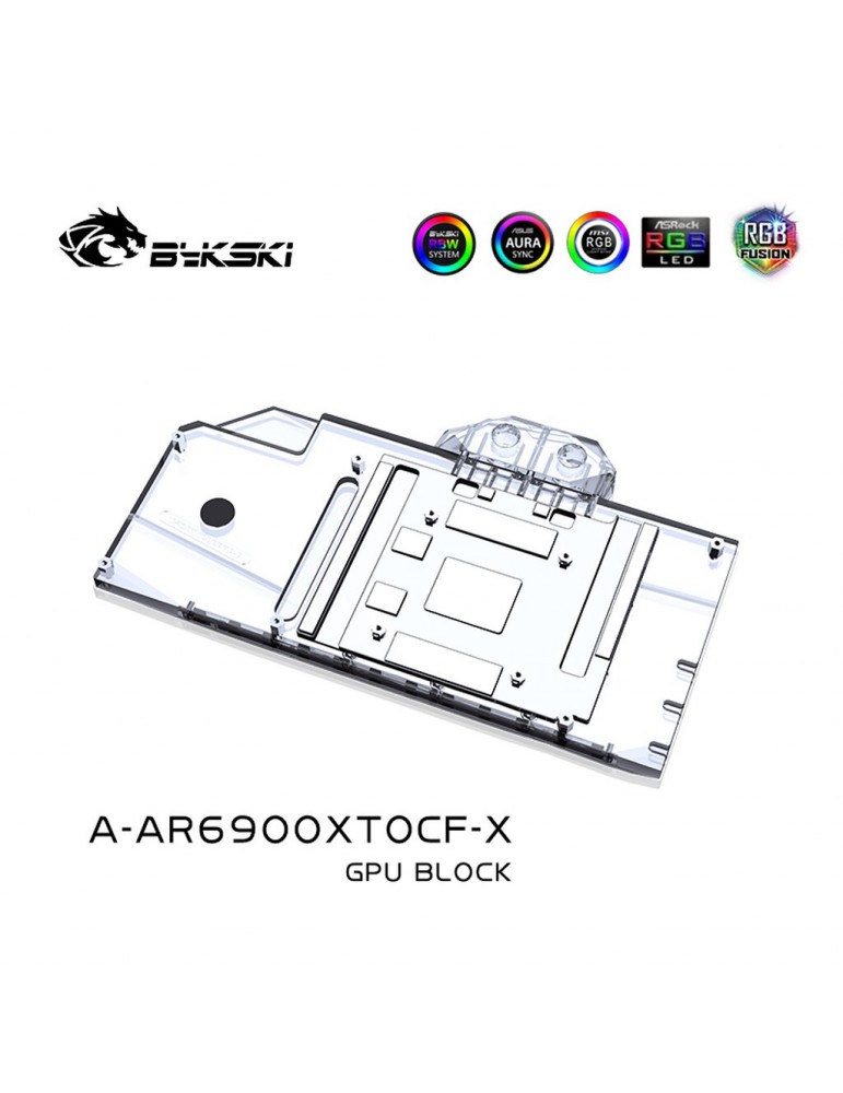 Bykski ASRock OC Formula 6900XT (incl. Backplate)  A-AR6900XTOCF-X Bykski - 4