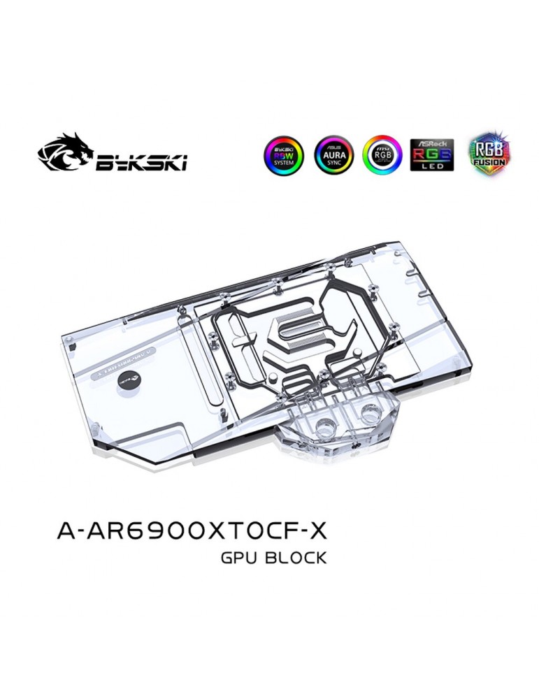 Bykski ASRock OC Formula 6900XT (incl. Backplate)  A-AR6900XTOCF-X Bykski - 3