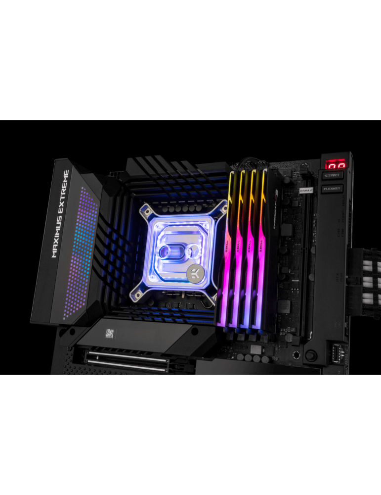 EK-Quantum Magnitude D-RGB - 1700 Nickel + Plexi EKWB - 4