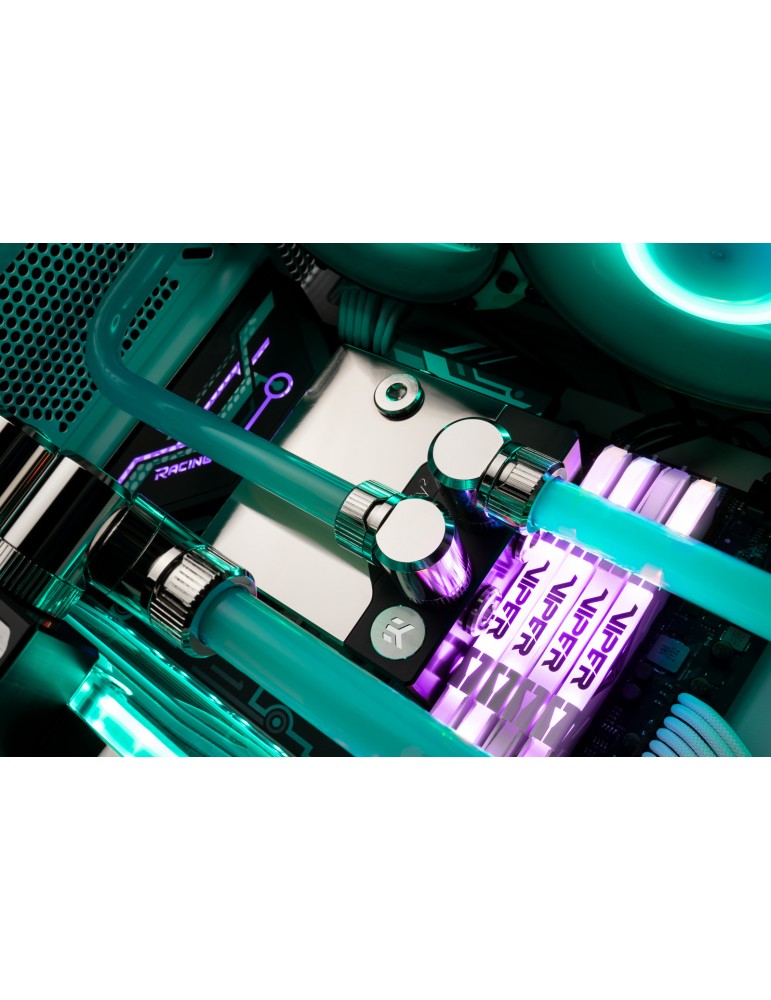 EK-Quantum Velocity² DDC 4.2 PWM D-RGB - 1700 Nickel + Plexi EKWB - 1