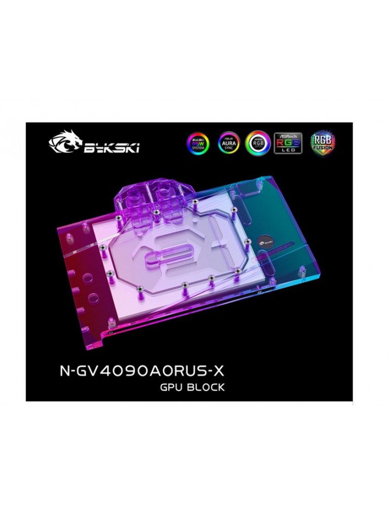 Bykski Gigabyte AORUS 4090 Master / Gaming OC (incl. Backplate) N-GV4090AORUS-X Bykski - 2