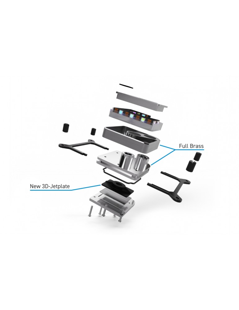 Alphacool Waterblock CPU Core 1 Aurora Black Alphacool - 5