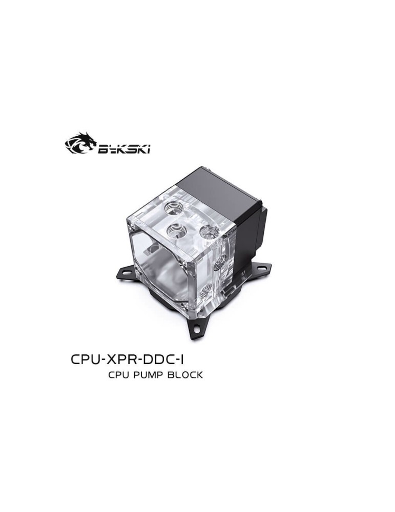 Bykski CPU-XPR-DDC-I (CPU Block + Pompa + Reservoir) per Intel Bykski - 4