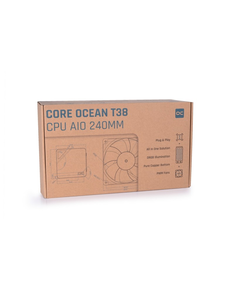 Alphacool Core Ocean T38 AIO 240mm Alphacool - 9